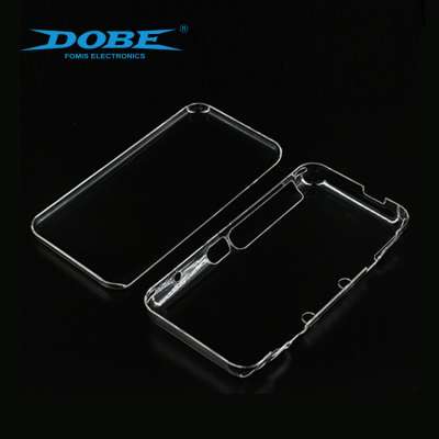 DOBE Factory Original Crystal Clear Plastic Hard Shell Cover Case for Nintendo New 2DS LL XL Game Accessories