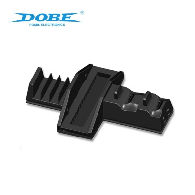 DOBE Factory Original Dual Charging Dock Game Disc Storage Cooling Fan For PlayStation 4 PS4/PS4 Pro Console Game Accessories